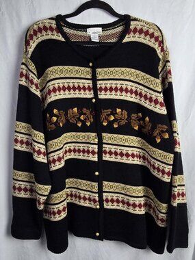 Women's Black Cardigan